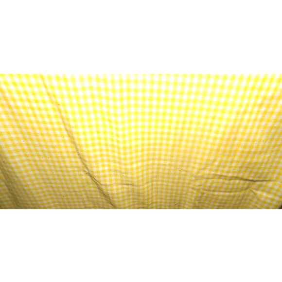 Gingham Goose 1970s Baby Quilt Blanket Handmade Teddy Bear RARE HTF Vintage Crib - Picture 9 of 10